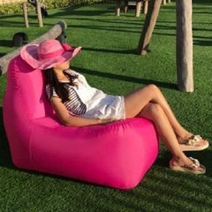 Надувний шезлонг-крісло Sit&Fun, Рожевий