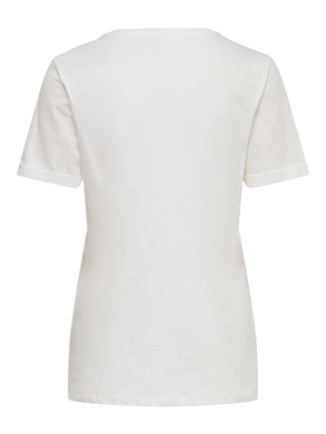 Женская футболка Only, Белый, M