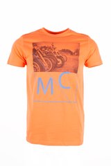 Футболка мужская персиковая FINE LOOK МС, Оранжевый, XL