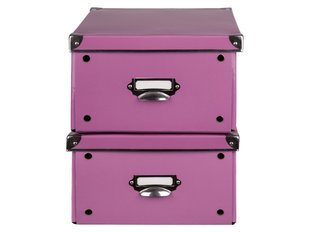 Коробки для хранения Melinera, набор 2 шт., Фиолетовый