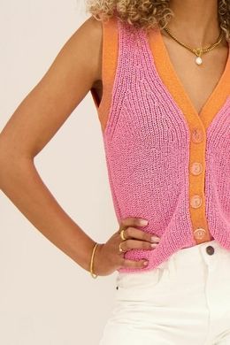 Жилетка Женская Jewellery, Розовый, M