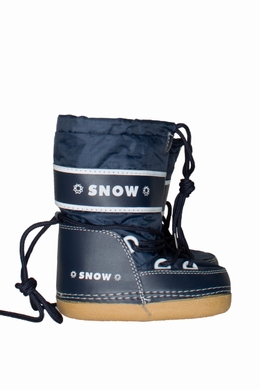 Ботинки луноходы детские Snow Boot темно-синие, Темно-синий, 33-35